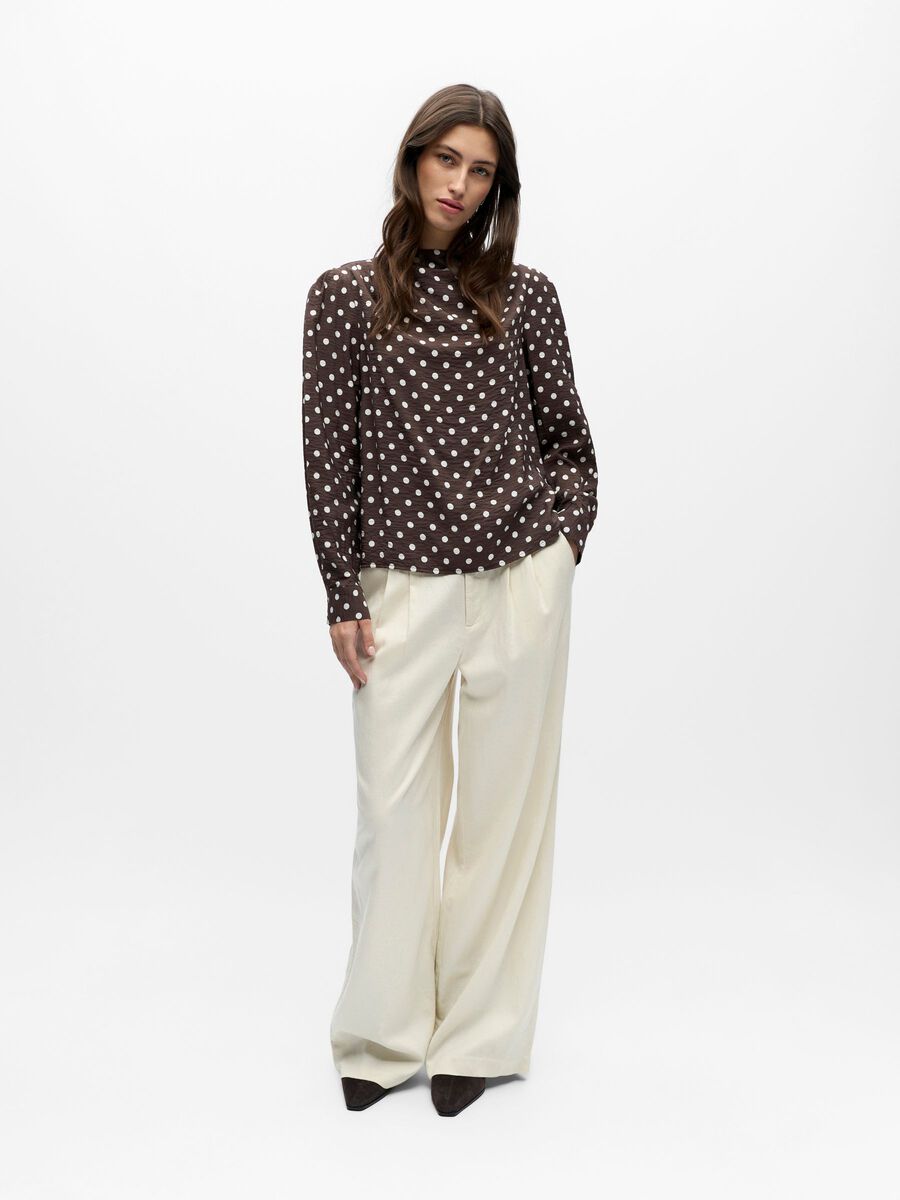 Carousel image - BLUSA, Seal Brown | 4