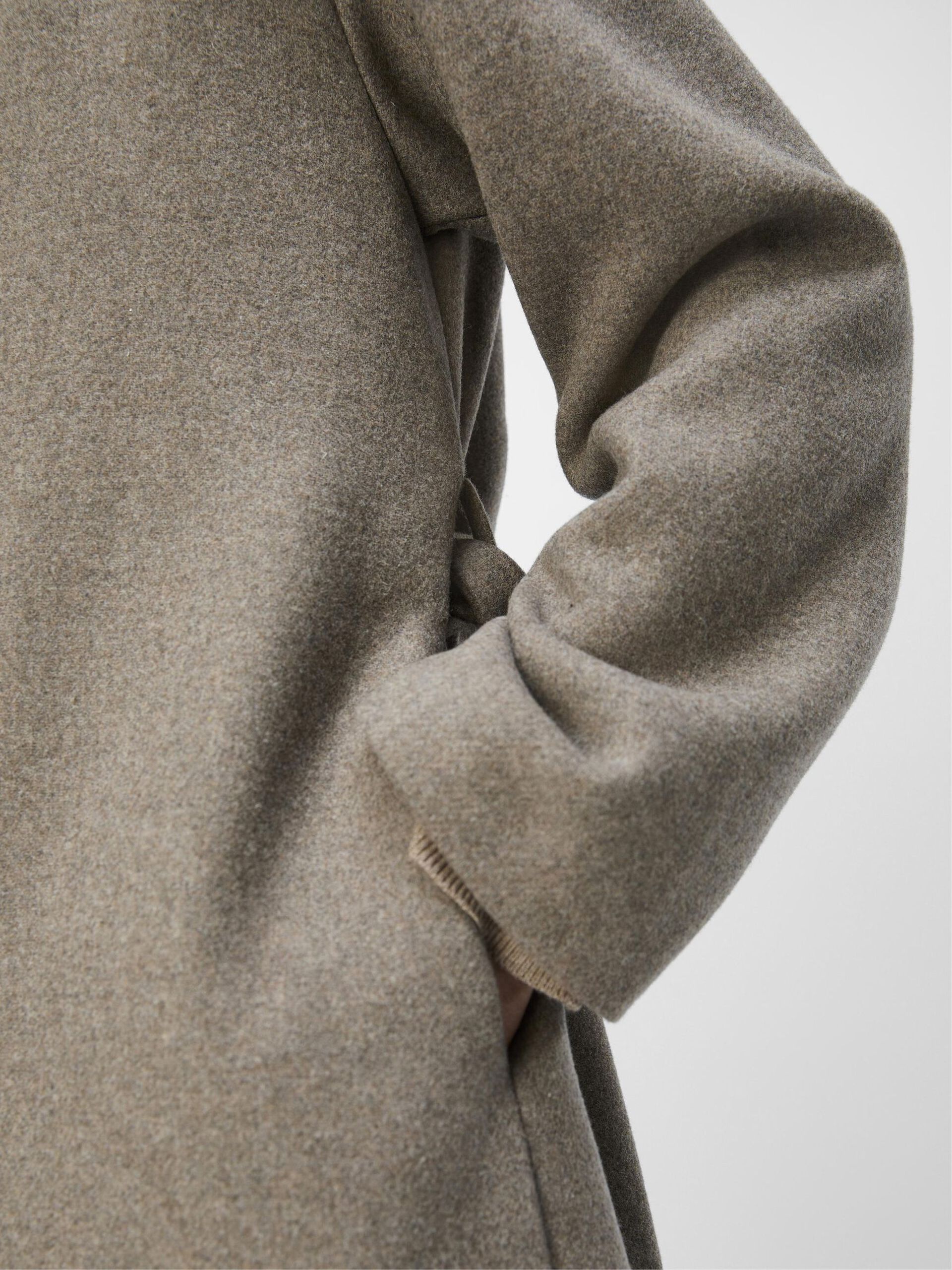 Carousel image - LONG MANTEAU, Desert Taupe | 5