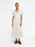 Object Collectors Item TEXTURED MIDI DRESS, White, highres - 23038492_White_005.jpg
