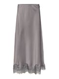 Product image thumbnail - OBJECT COLLECTORS ITEM SATIN MAXI SKIRT, Brushed Nickel | 1