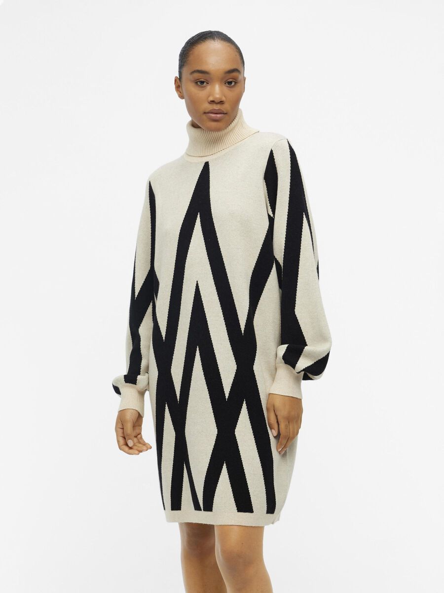 OBJECT OBJRAY KNITTED DRESS, Sandshell, highres - 23041252_Sandshell_1085902_003.jpg