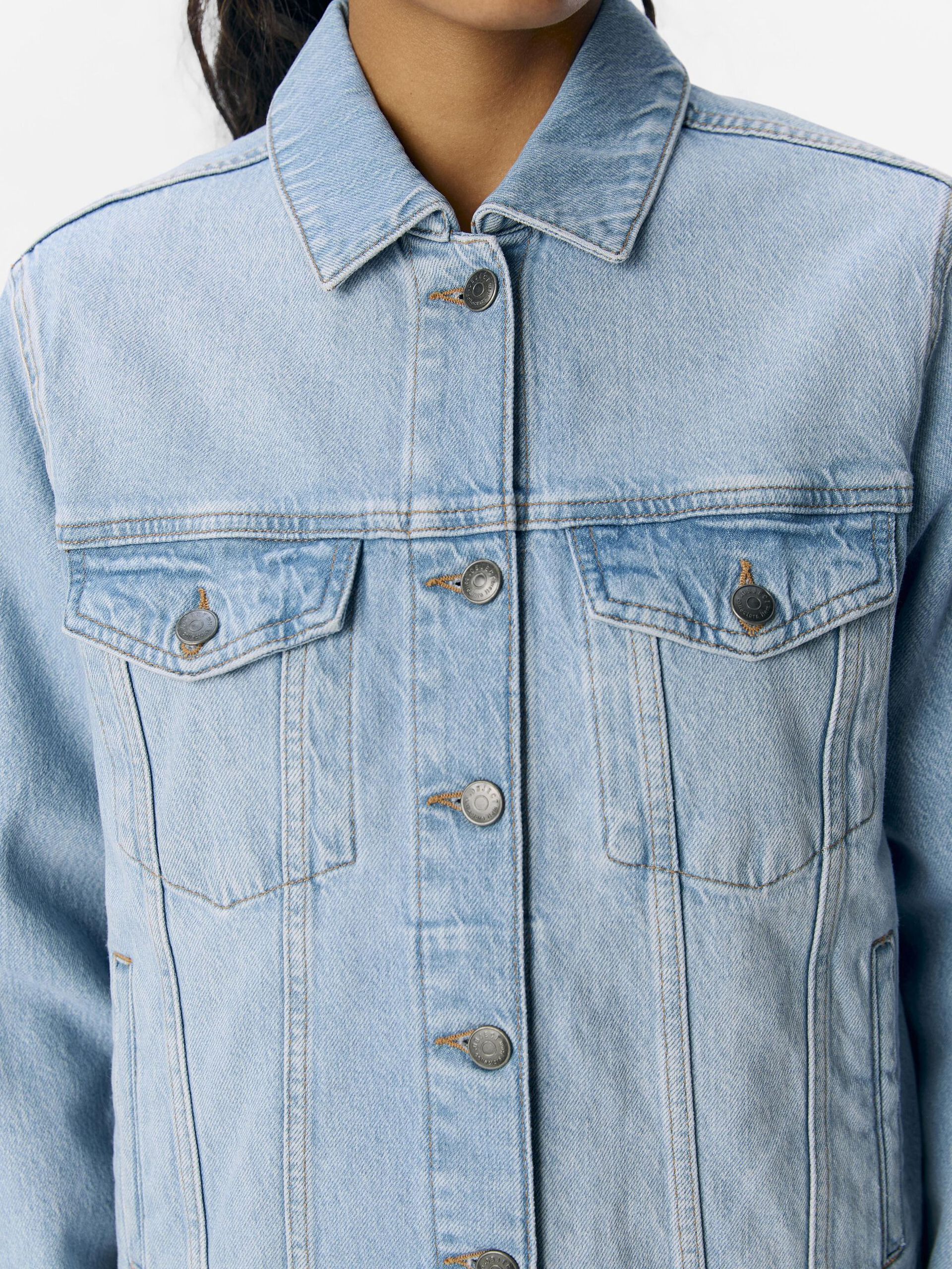 Carousel image - REGULAR DENIM JACKET, Light Blue Denim | 5
