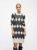 Product image thumbnail - À MOTIF ROBE EN MAILLE, White Sand | 2