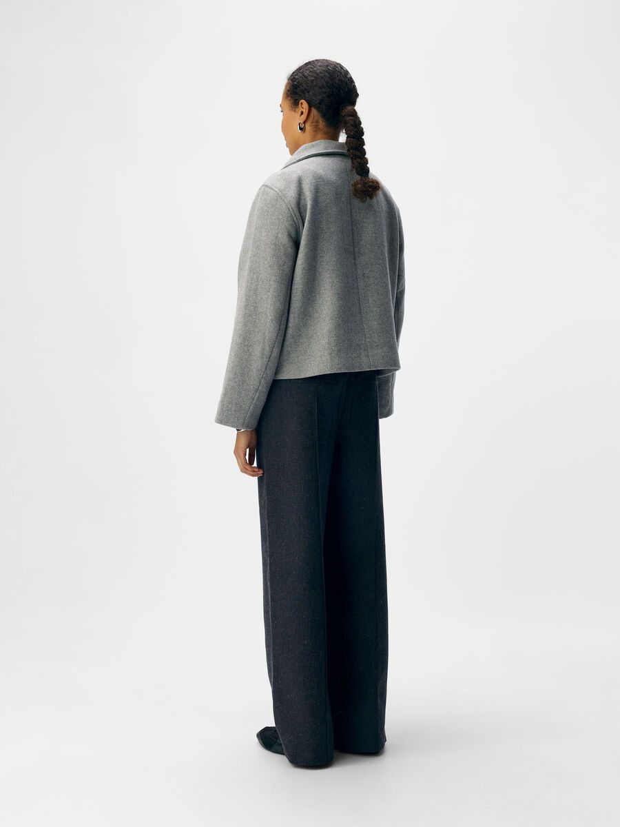 Product carousel image - KORTE JAS, Medium Grey Melange | 2