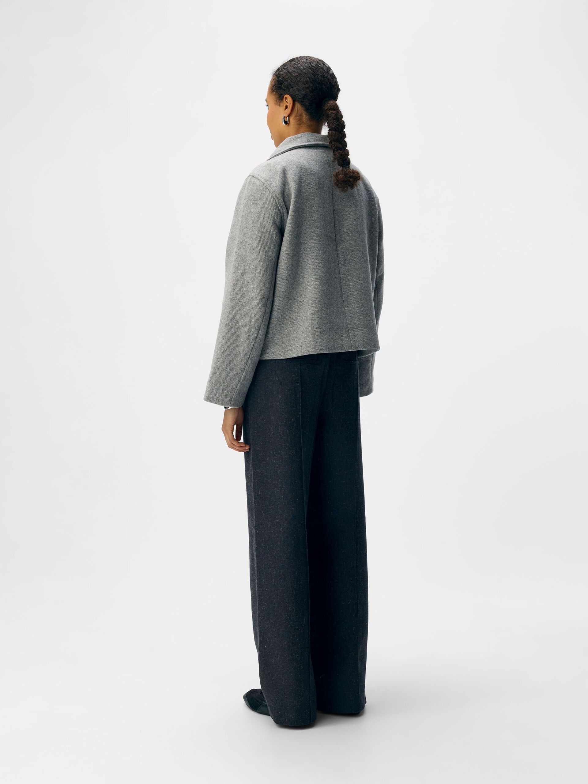 Carousel image - KORT JACKA, Medium Grey Melange | 3