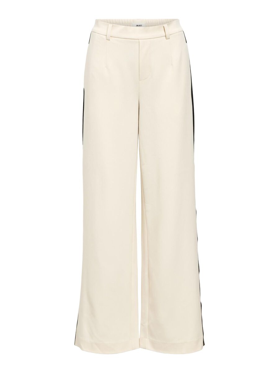 OBJECT OBJLISA WIDE-LEG TROUSERS, Sandshell, highres - 23040544_Sandshell_1182975_001.jpg