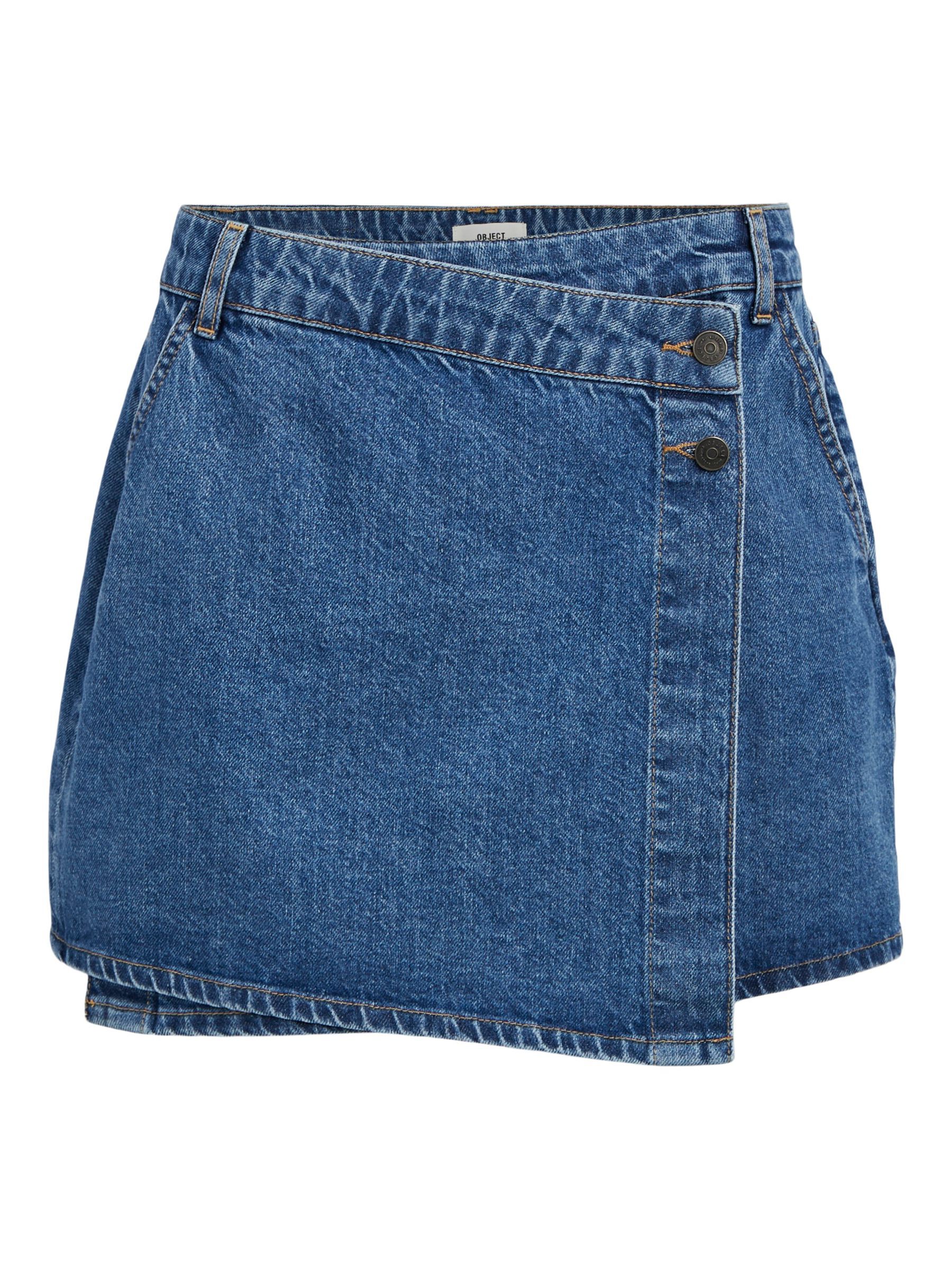 Mid length new arrivals denim skirts small