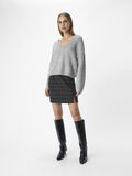 OBJECT V-AUSSCHNITT STRICKPULLOVER, Light Grey Melange, highres - 23045921_LightGreyMelange_005.jpg