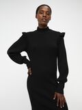 Object Collectors Item RIBBED KNITTED DRESS, Black, highres - 23040804_Black_006.jpg