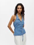 Product image thumbnail - MOUWLOOS DENIM TOP, Medium Blue Denim | 2