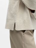 Product image thumbnail - KNITTED PULLOVER, White Sand | 5