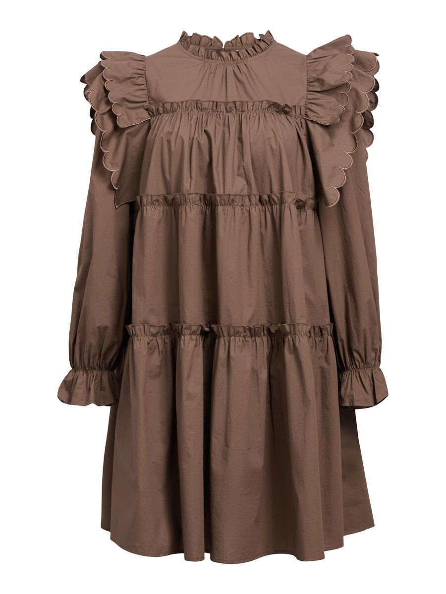 OBJECT OBJHOPE MINI DRESS, Morel, highres - 23046942_Morel_001.jpg