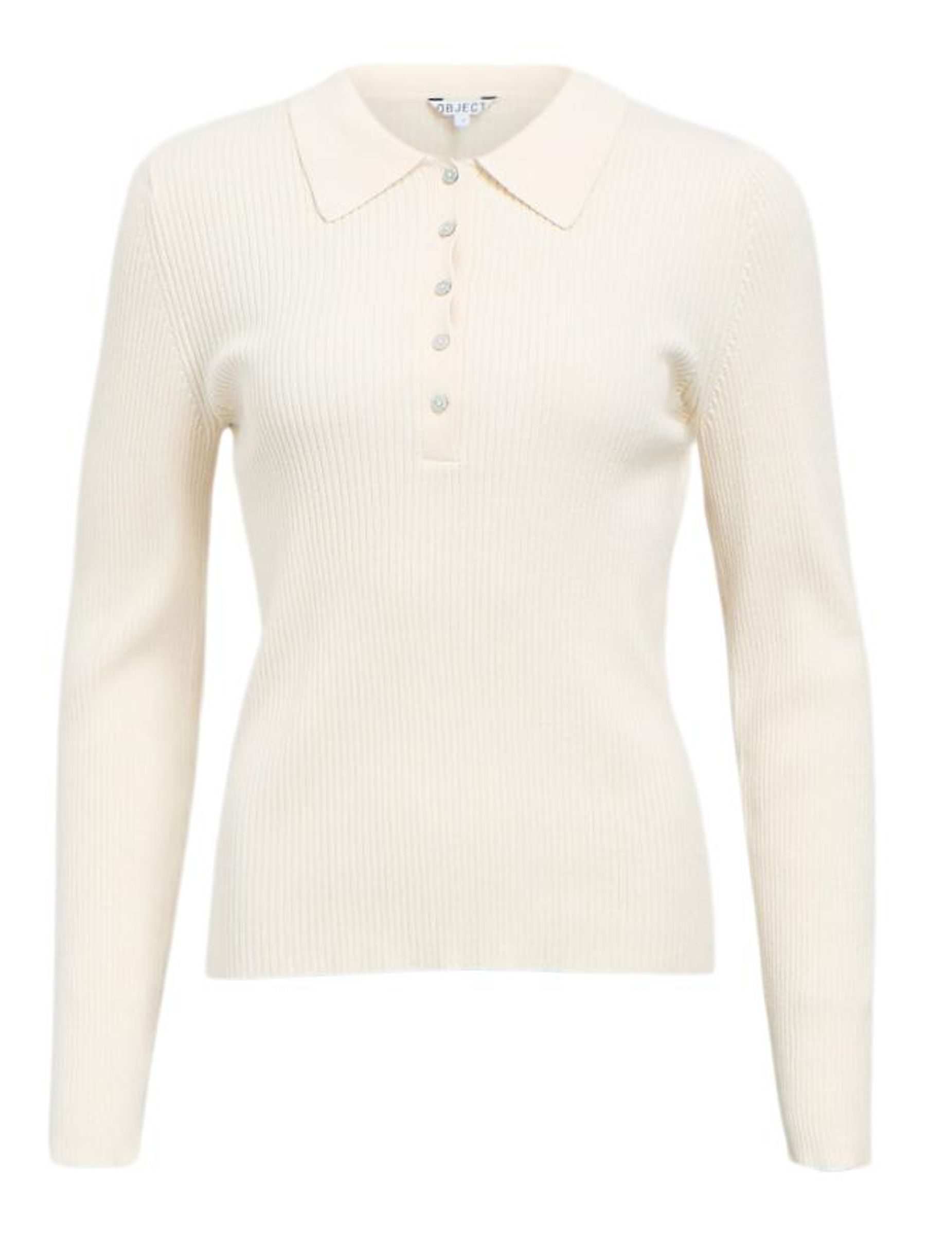 KNITTED POLO SHIRT | Grey | .OBJECT CI UK