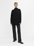 Object Collectors Item LONGLINE KNITTED PULLOVER, Black, highres - 23039258_Black_005.jpg