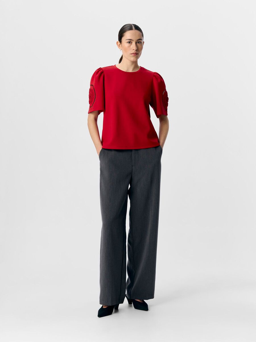Carousel image - AVEC BRODERIE TOP, Barbados Cherry | 4