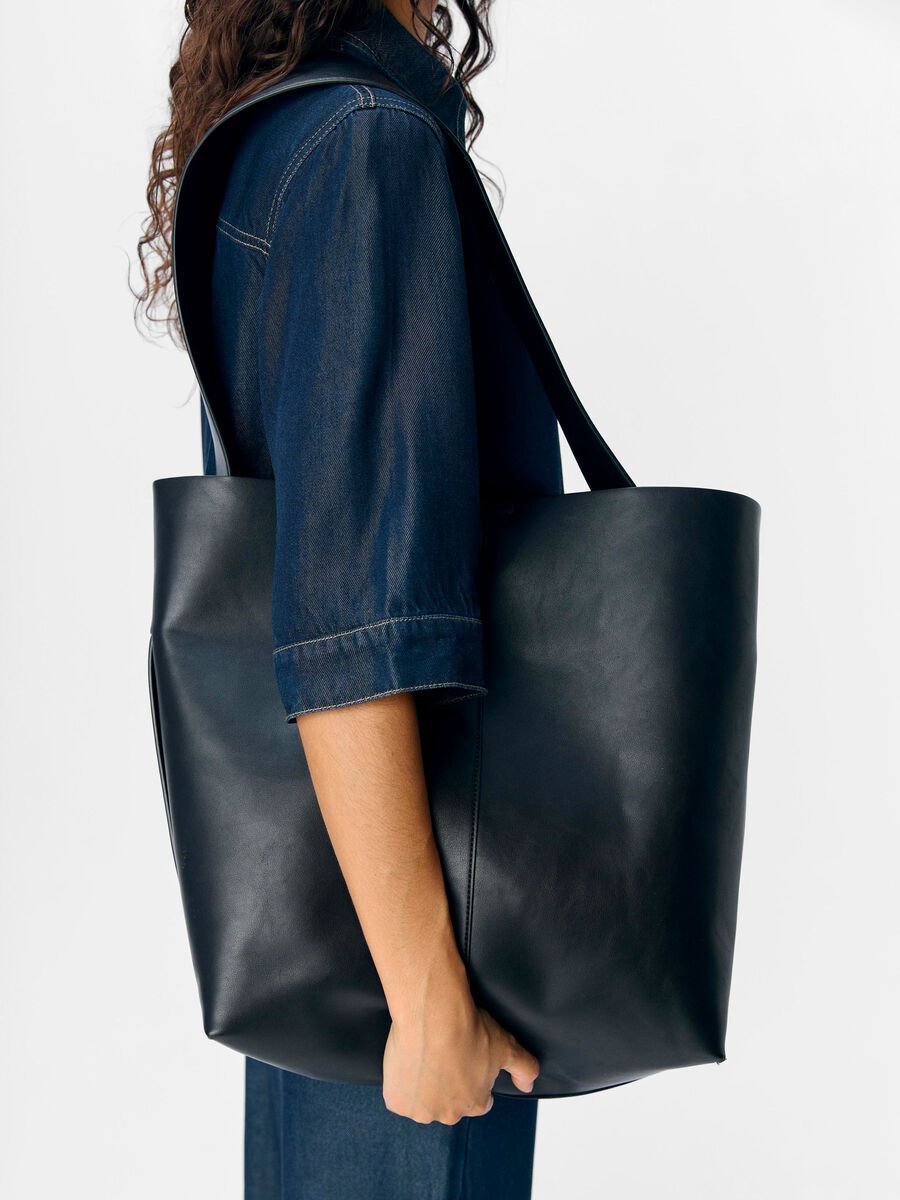 OBJECT SHOPPER BAG, Black, highres - 23042592_Black_003.jpg