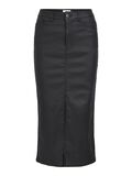 Object Collectors Item COATED MIDI SKIRT, Black, highres - 23043432_Black_001.jpg