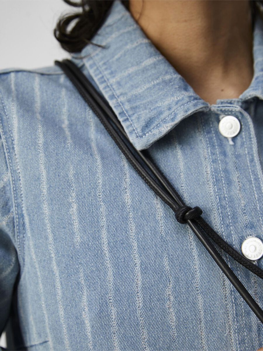 Carousel image - LEATHER CROSSBODY BAG, Black | 6