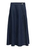 Product image thumbnail - DENIM MAXI SKIRT, Dark Denim | 1