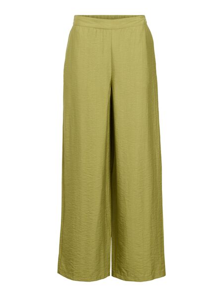 OBJECT HIGH WAISTED WIDE-LEG TROUSERS, Mosstone, highres - 23046027_Mosstone_001.jpg