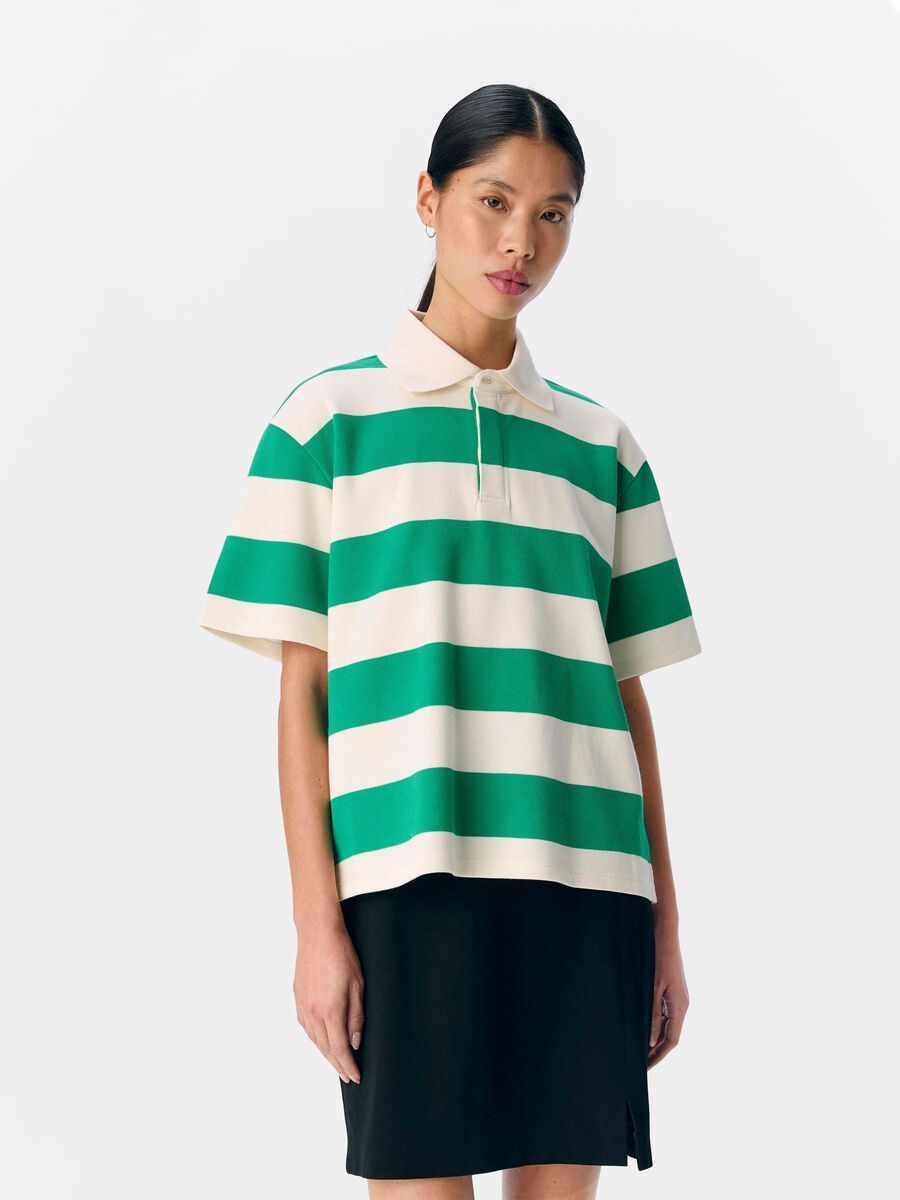 OBJECT STRIPED POLO SHIRT, Bosphorus, highres - 23047187_Bosphorus_1207429_003.jpg