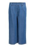 Product image thumbnail -  CROPPED WIDE TROUSERS, Medium Blue Denim | 1