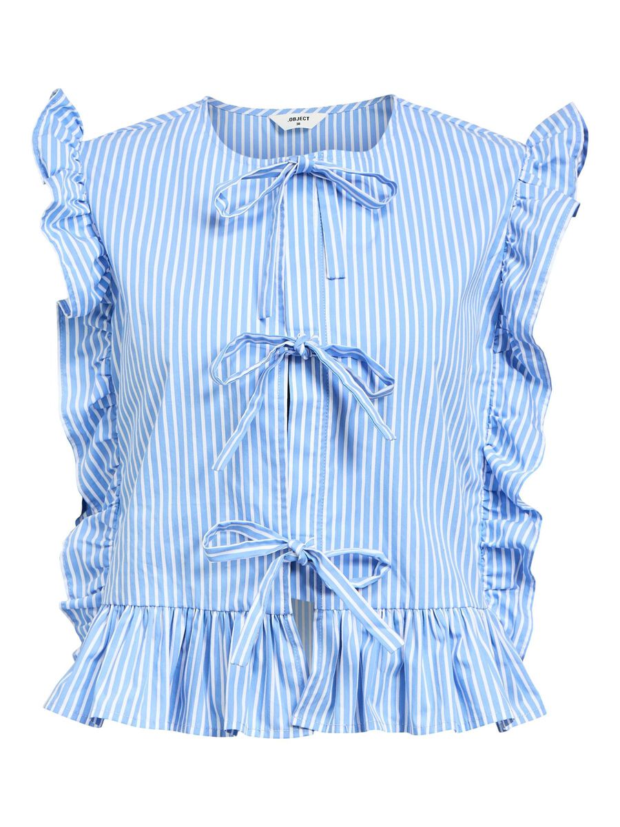 OBJECT STRIPED SLEEVELESS TOP, Provence, highres - 23046591_Provence_1185122_001.jpg