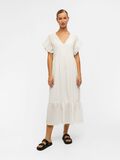 Object Collectors Item TEXTURED MIDI DRESS, White, highres - 23038492_White_003.jpg