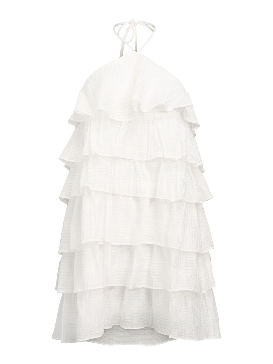 OBJECT HALTER-NECK MINI DRESS, White, highres - 23047193_White_001.jpg