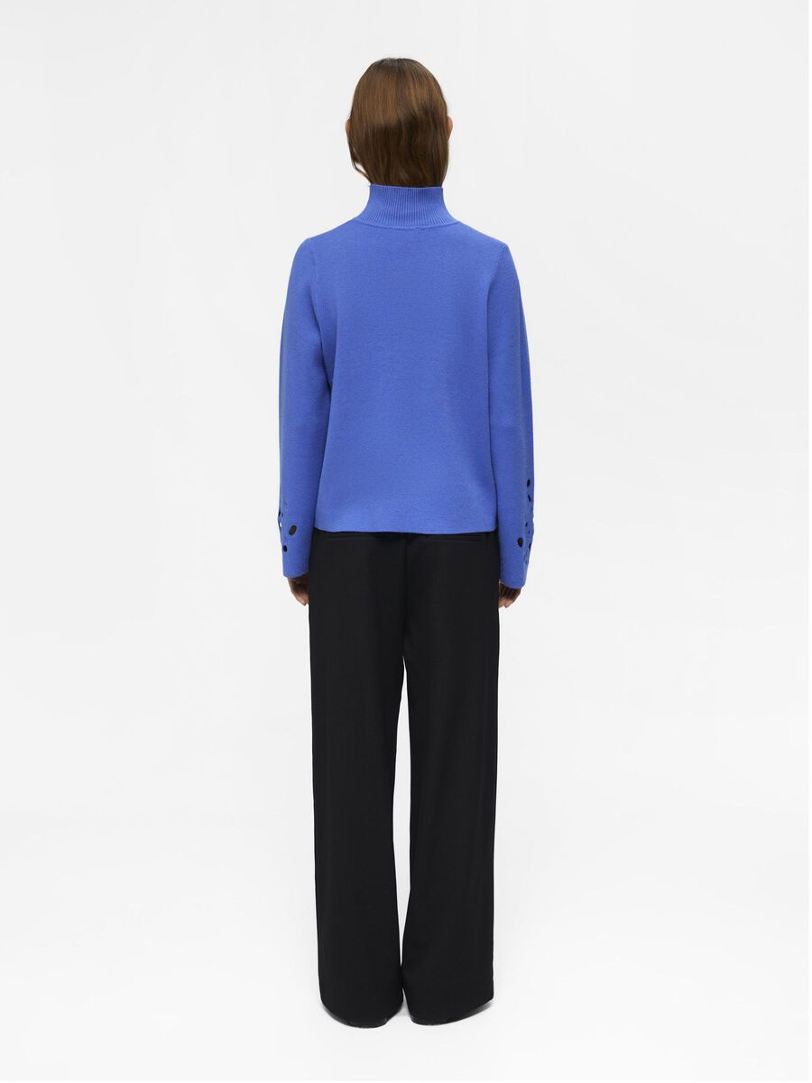 Carousel image - H&Ouml;GHALSAD STICKAD TR&Ouml;JA, Amparo Blue | 3