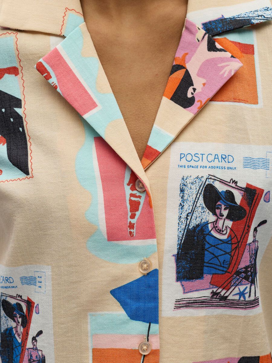 Carousel image - PRINTED SHIRT, Sandshell | 5