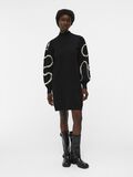 Object Collectors Item BALLOON SLEEVED KNITTED DRESS, Black, highres - 23043277_Black_1086988_005.jpg