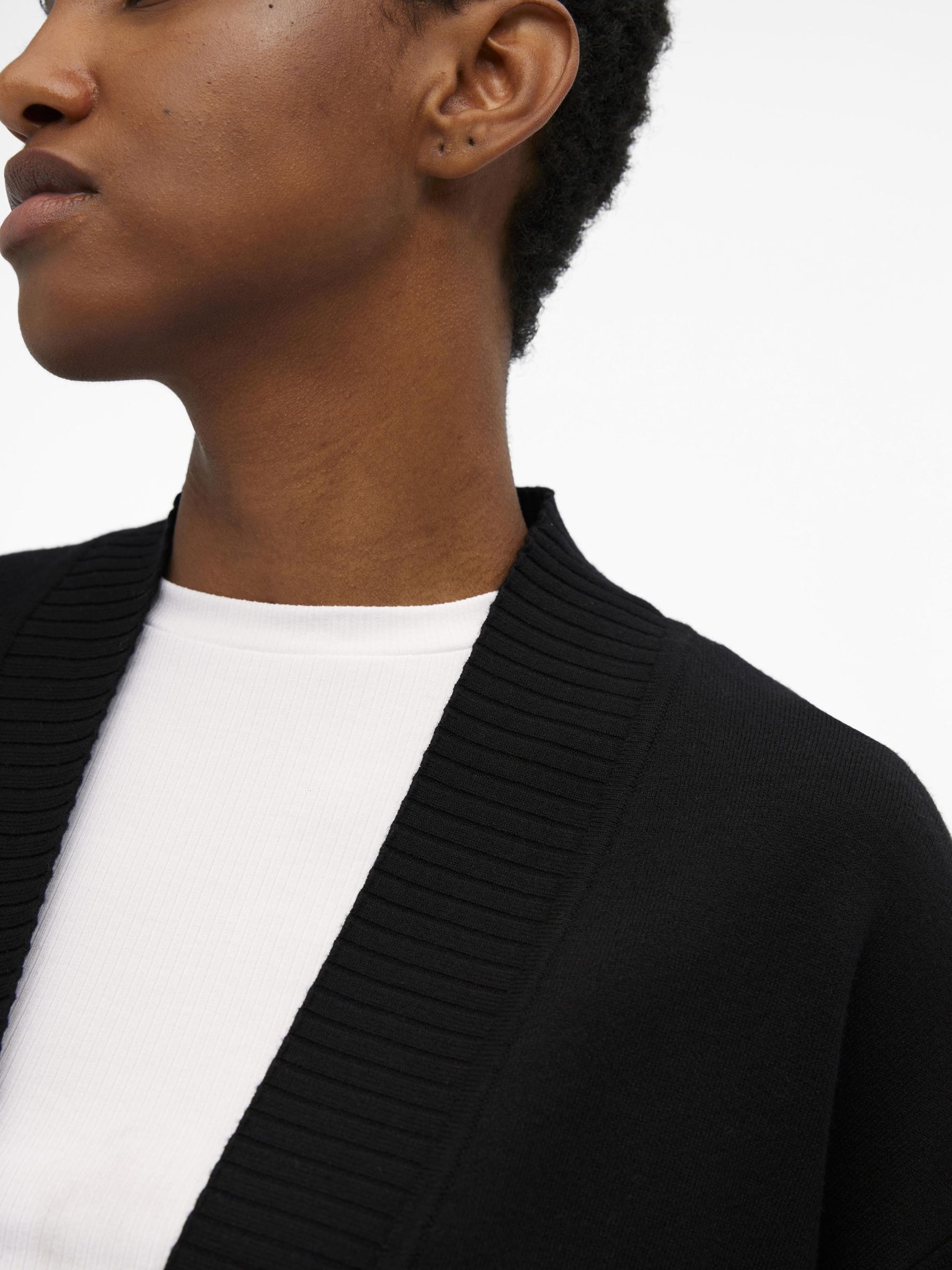 A black cardigan hotsell