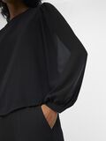 Object Collectors Item BALLOON SLEEVE BLOUSE, Black, highres - 23034458_Black_006.jpg