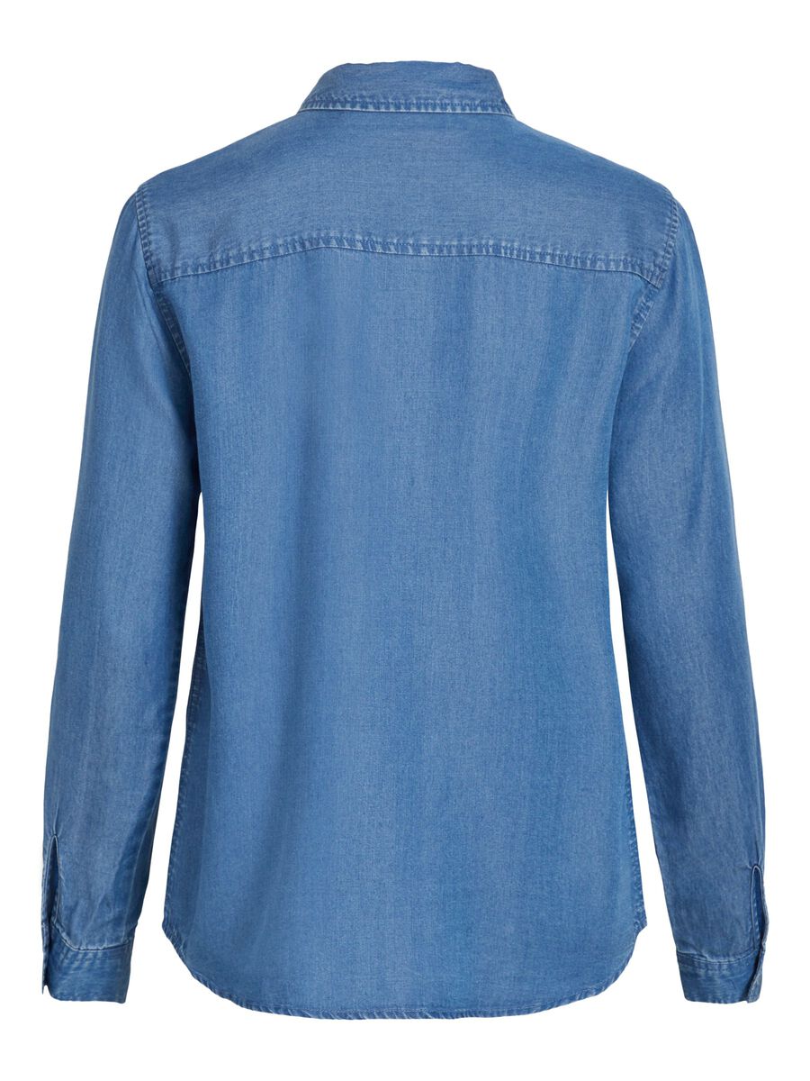 Object Collectors Item ZAK SPIJKERBLOUSE, Medium Blue Denim, highres - 23030995_MediumBlueDenim_002.jpg