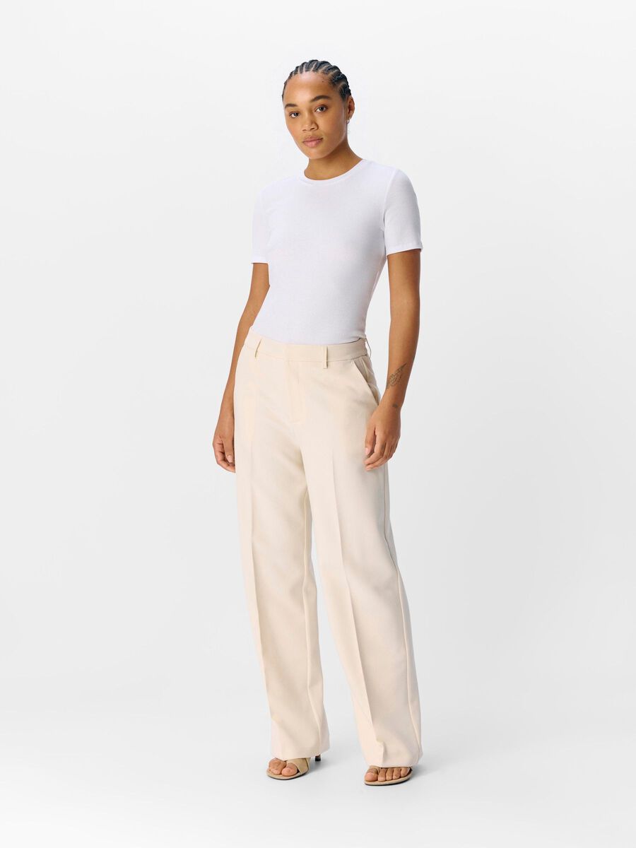 OBJECT OBJSIGRID TROUSERS, Sandshell, highres - 23041828_Sandshell_005.jpg