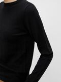 Object Collectors Item O-NECK KNITTED PULLOVER, Black, highres - 23034469_Black_006.jpg