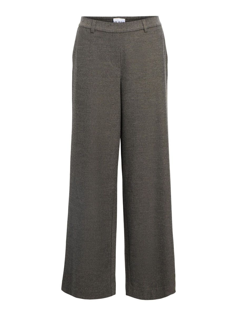 Carousel image - COUPE LARGE PANTALON, Medium Grey Melange | 1