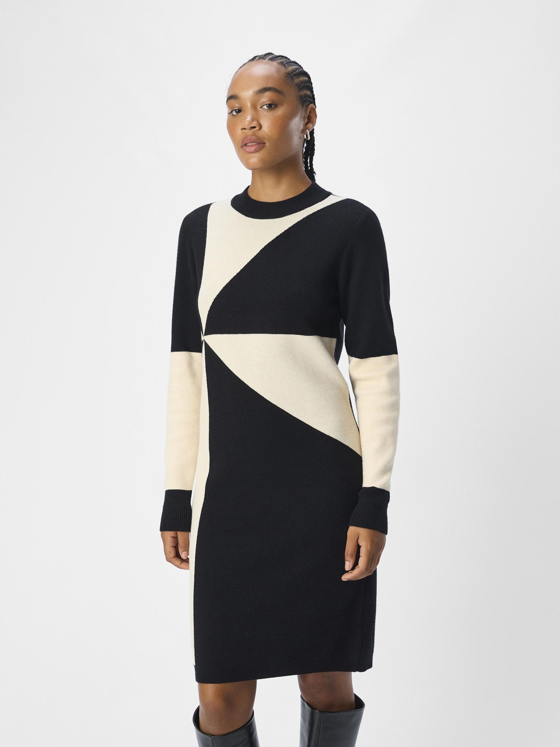 Ladies black day dresses top