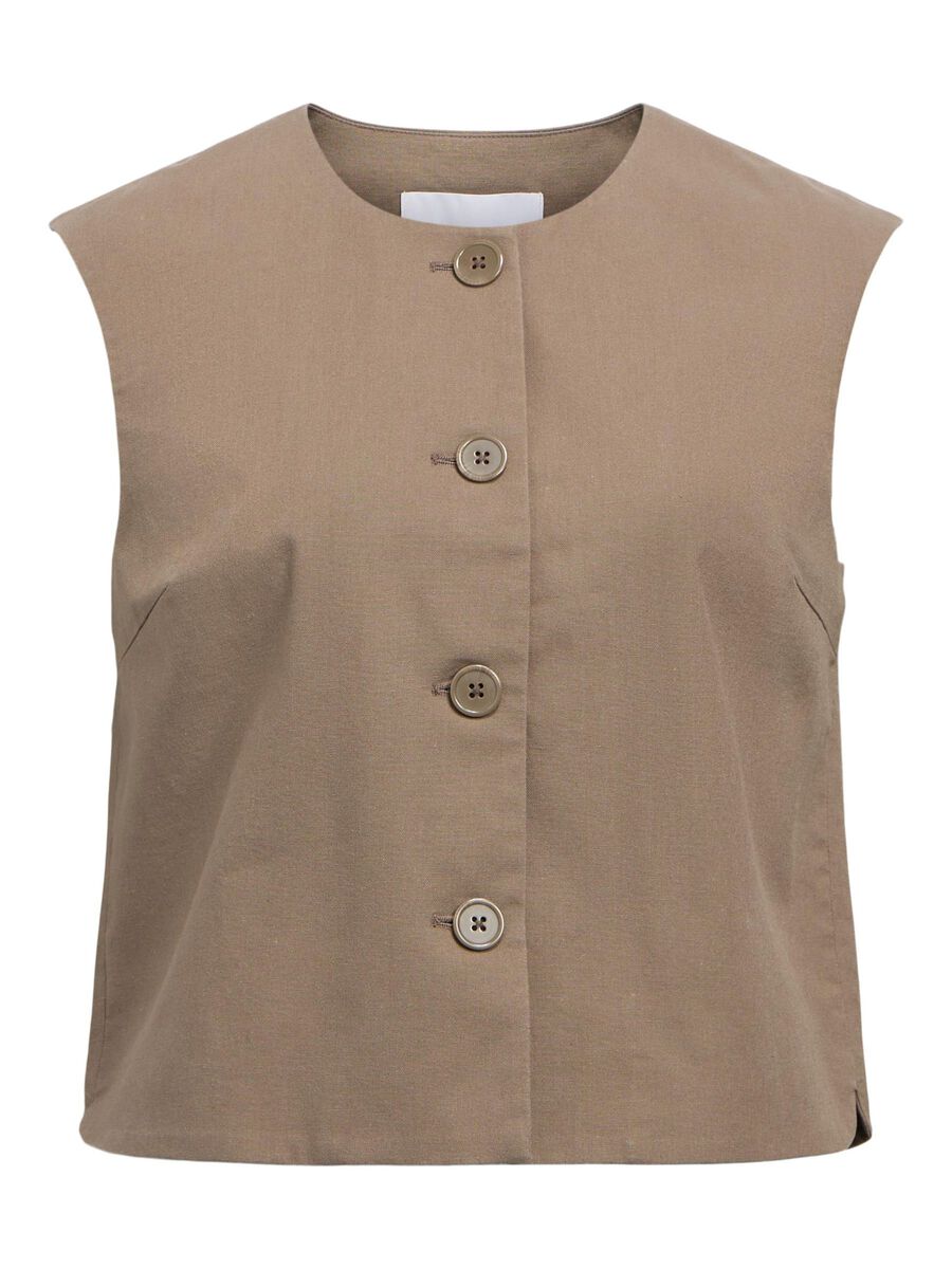 OBJECT CAP SLEEVED WAISTCOAT, Morel, highres - 23046772_Morel_001.jpg