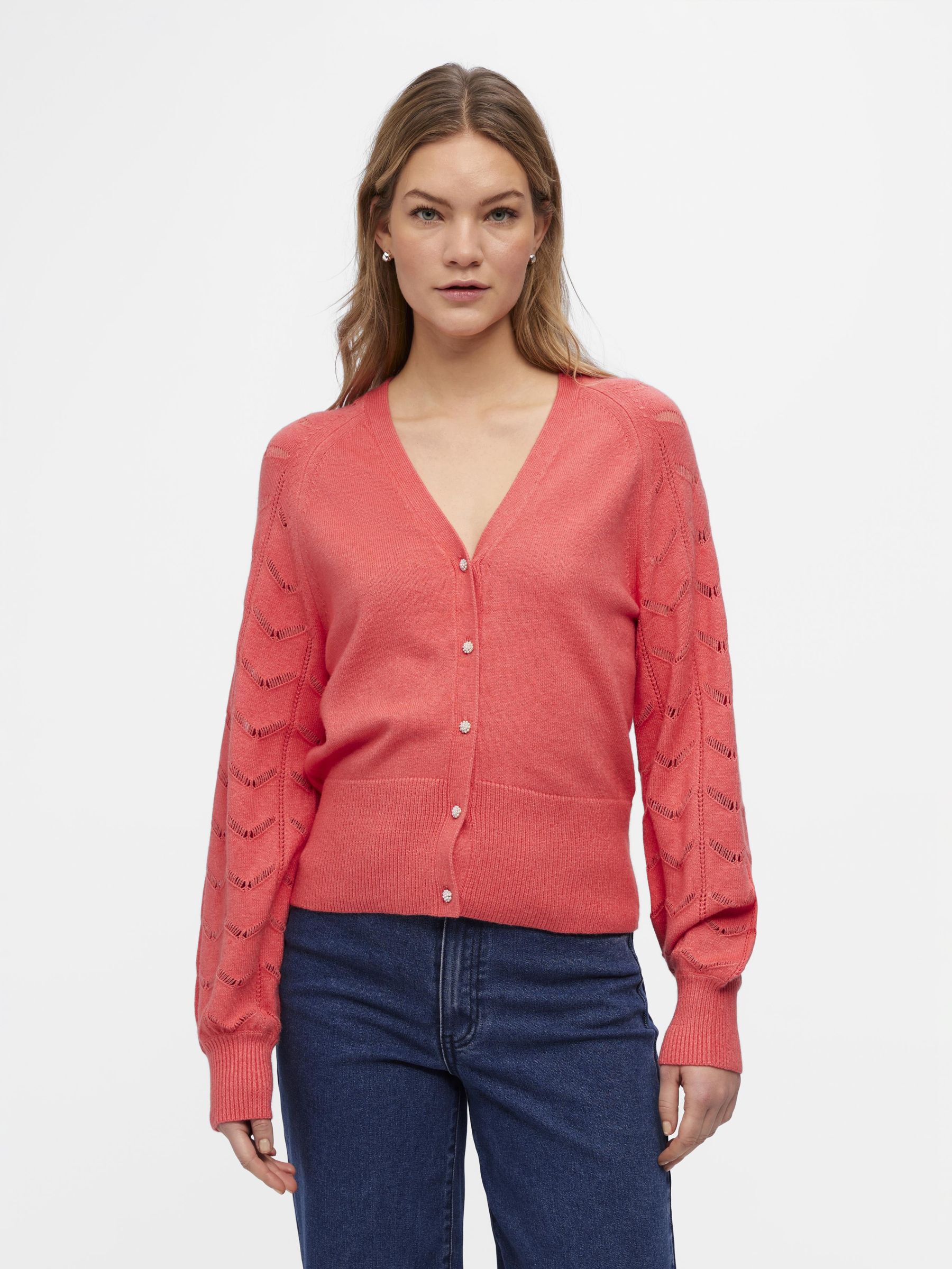 LONG SLEEVED KNITTED CARDIGAN