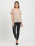 Product image thumbnail - V-HALS T-SHIRT, Adobe Rose | 5