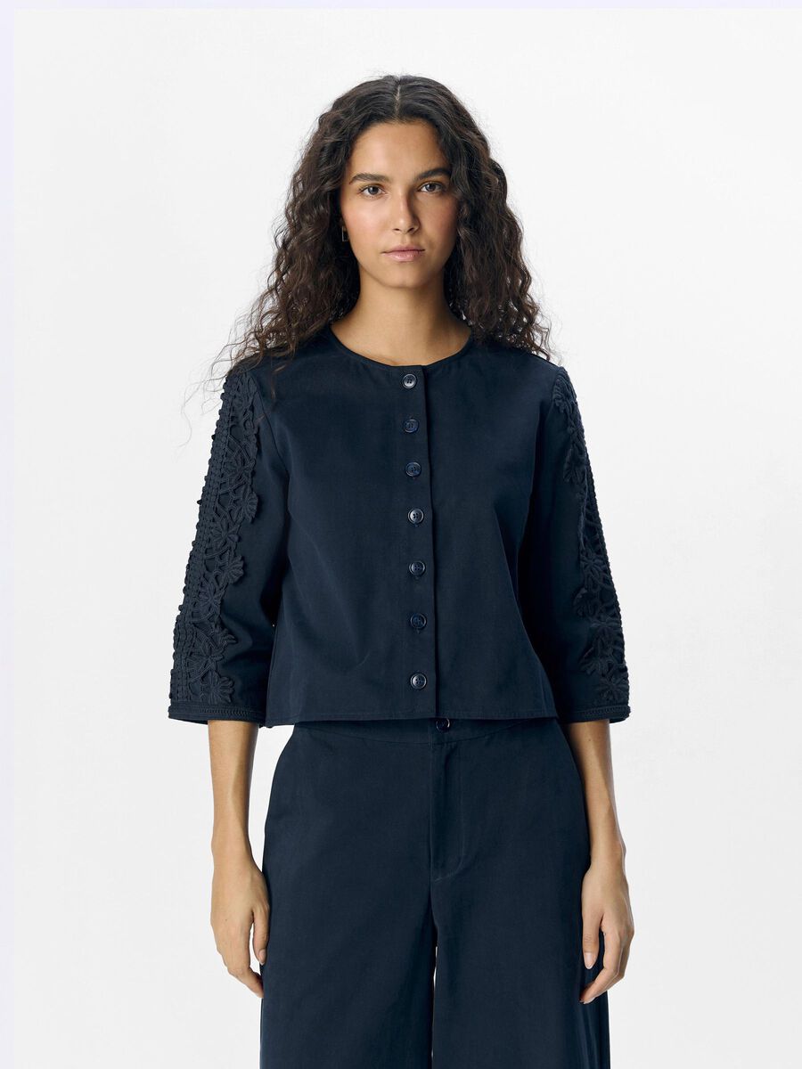 OBJECT 3/4 SLEEVED  TOP, Sky Captain, highres - 23047360_SkyCaptain_003.jpg