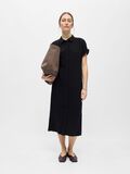 Product image thumbnail - LINEN SHIRT DRESS, Black | 4