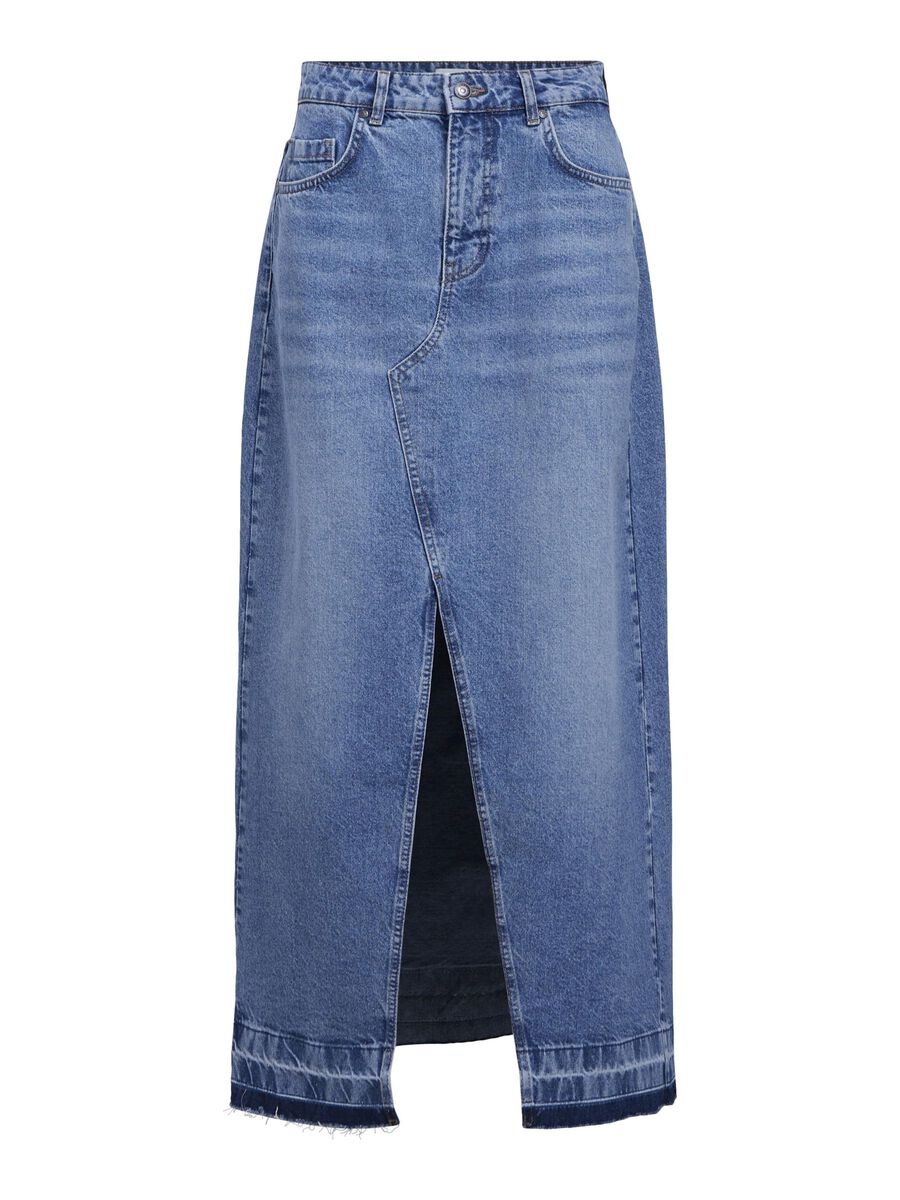 OBJECT À TAILLE HAUTE JUPE EN JEAN, Medium Blue Denim, highres - 23044411_MediumBlueDenim_001.jpg