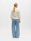 Product image thumbnail - EMBROIDERED CARDIGAN, Birch | 3