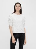 Object Collectors Item PUFF SLEEVED TOP, Bright White, highres - 23035267_BrightWhite_003.jpg