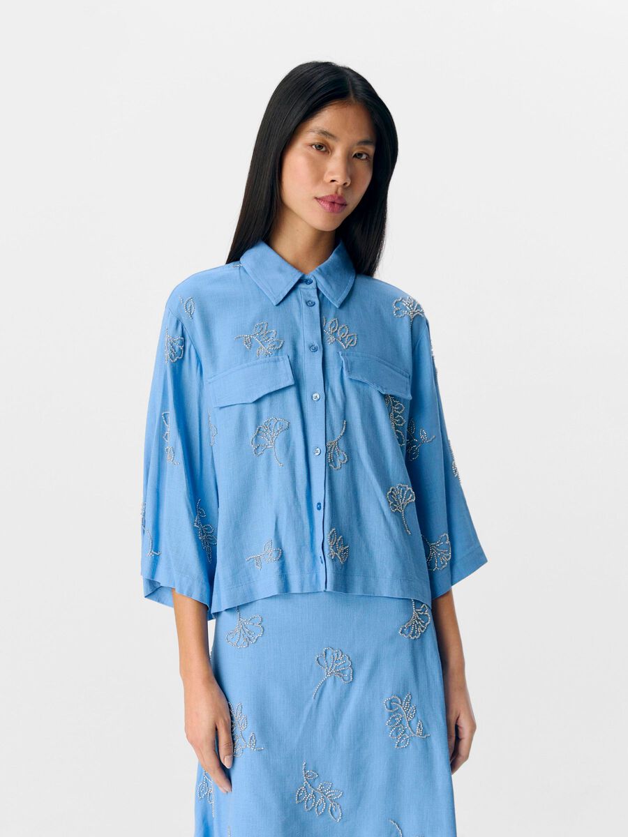OBJECT STICKEREI CROP-BLUSE, Cornflower Blue, highres - 23045730_CornflowerBlue_003.jpg