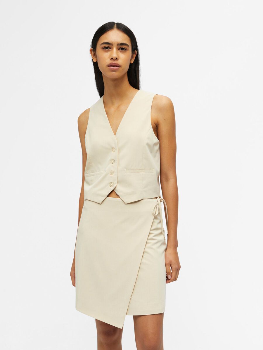 OBJECT TAILORED WAISTCOAT, Sandshell, highres - 23043294_Sandshell_003.jpg