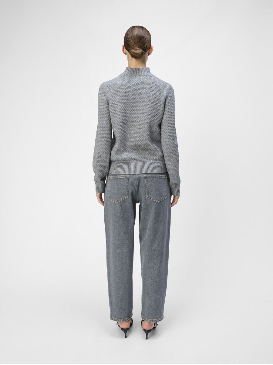 OBJECT PULLOVER, Medium Grey Melange, highres - 23044630_MediumGreyMelange_004.jpg